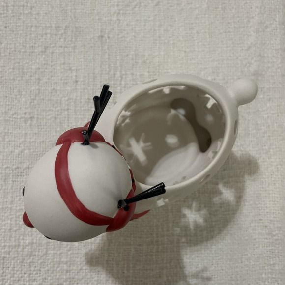 Partylite Rudy Snow Tealight Holder P91667 Cute Holiday Decor New Christmas - Picture 4 of 10